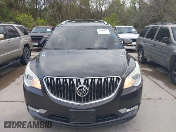 2014 Buick Enclave Premium with VIN 5GAKRCKD6EJ123983, listed as a IAAI auction lot 41886038 with 209,415 mi miles and . Bid and sale history available at carsss.com. Image 6.