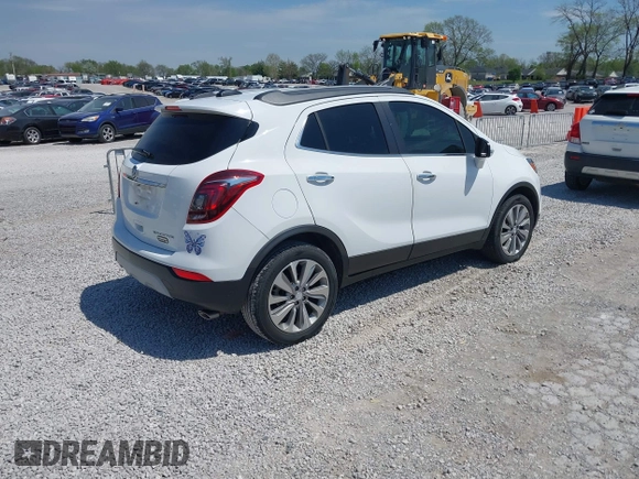 2019 Buick Encore Preferred with VIN KL4CJASB8KB933337, listed as a IAAI auction lot 42055371 with 41,662 mi miles. Bid and sale history available at carsss.com. Image 4.