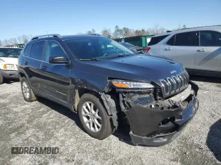 2014 Jeep Cherokee Latitude with VIN 1C4PJLCBXEW165312, listed as a Copart auction lot 48423755 with 113,950 mi miles and Salvage Title. Bid and sale history available at carsss.com. Image 4.