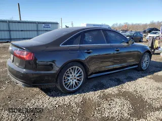 2016 Audi A6 Premium Plus with VIN WAUFGAFC9GN003860, listed as a Copart auction lot 43025735 with 94,104 mi miles and Salvage Title. Bid and sale history available at DreamBid. Image 3.