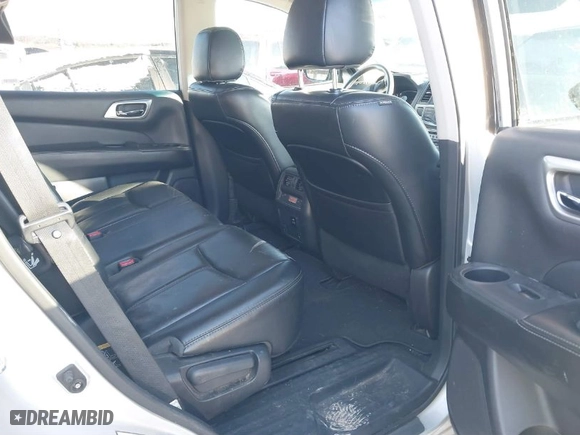 2017 Nissan Pathfinder S with VIN 5N1DR2MNXHC615296, listed as a IAAI auction lot 41380776 with 143,306 mi miles. Bid and sale history available at carsss.com. Image 8.