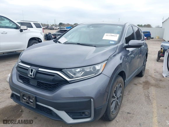 2020 Honda CR-V EX with VIN 5J6RW1H57LL004801, listed as a IAAI auction lot 41238043 with 70,997 mi miles. Bid and sale history available at carsss.com. Image 17.