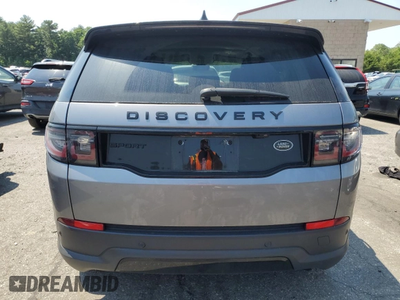 2022 Land Rover Discovery Sport S with VIN SALCJ2FX0NH905916, listed as a Copart auction lot 57935264 with 59,276 mi miles and Salvage Title. Bid and sale history available at carsss.com. Image 6.