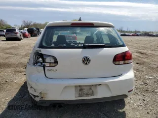 2012 Volkswagen Golf with VIN WVWDB7AJ3CW233383, listed as a Copart auction lot 52623305 with 209,814 mi miles and Salvage Title. Bid and sale history available at DreamBid. Image 6.