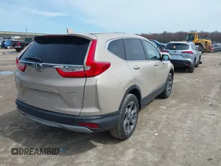 2017 Honda CR-V EX-L with VIN 5J6RW2H85HL058587, listed as a IAAI auction lot 41947746 with 74,980 mi miles. Bid and sale history available at carsss.com. Image 4.