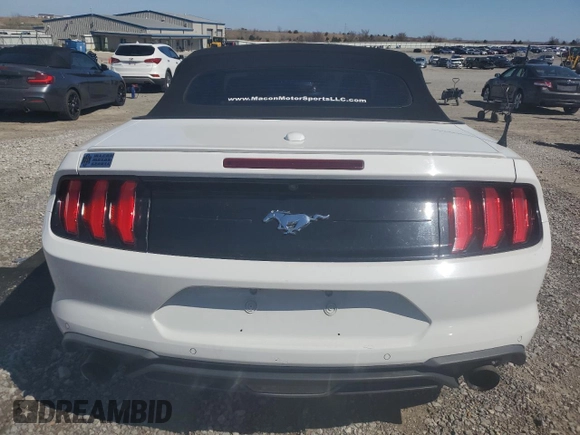 2018 Ford Mustang EcoBoost Premium with VIN 1FATP8UH5J5139168, listed as a Copart auction lot 49333815 with 92,516 mi miles and Salvage Title. Bid and sale history available at carsss.com. Image 6.