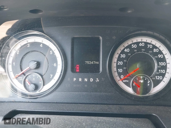 2022 Ram 1500 Tradesman z VIN 1C6RR6FG5NS154825, wystawiony jako IAAI lot #42316379 z przebiegiem 75 347 mil mil oraz . Historia ofert i sprzedaży dostępna na DreamBid. Obrazek 7.