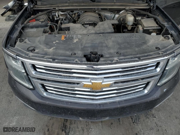 2018 Chevrolet Tahoe Premier with VIN 1GNSCCKC9JR342575, listed as a Copart auction lot 87746435 with 161,056 mi miles and Salvage Title. Bid and sale history available at carsss.com. Image 12.
