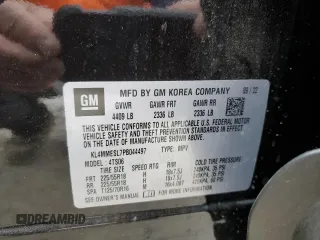 2023 Buick Encore GX Select с VIN KL4MMESL7PB044497, выставлен на аукционе Copart как лот 51382635 с пробегом 6 366 миль миль и Списание • Salvage title. История ставок и продаж доступна на DreamBid. Изображение 15.