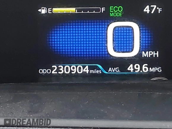 2017 Toyota Prius Two z VIN JTDKARFU3H3540683, wystawiony jako IAAI lot #41197785 z przebiegiem 230 904 mil mil oraz . Historia ofert i sprzedaży dostępna na DreamBid. Obrazek 16.