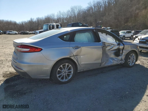 2020 Ford Fusion Hybrid SE with VIN 3FA6P0LU7LR197330, listed as a Copart auction lot 48462095 with 79,532 mi miles and Salvage Title. Bid and sale history available at carsss.com. Image 3.