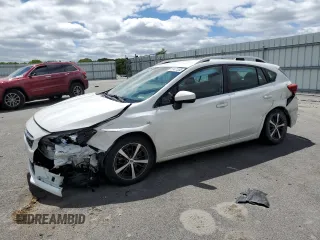2020 Subaru Impreza Premium z VIN 4S3GTAV64L3711146, wystawiony jako Copart lot #57471335 z przebiegiem Nie podano mil oraz Szkoda całkowita • Salvage title. Historia ofert i sprzedaży dostępna na DreamBid. Obrazek 1.