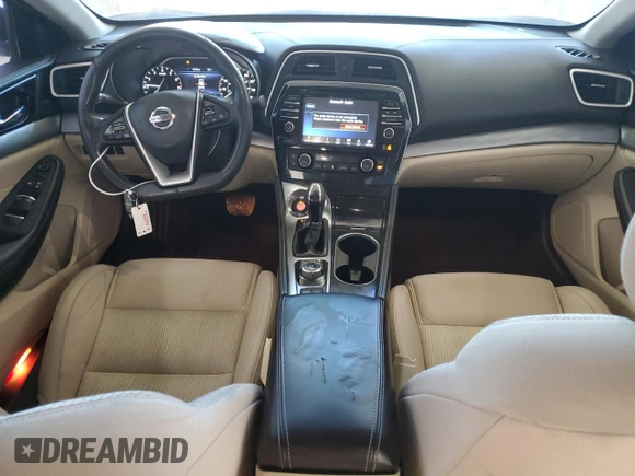 2016 Nissan Maxima SL with VIN 1N4AA6AP6GC446653, listed as a Copart auction lot 46621645 with 124,538 mi miles and Salvage Title. Bid and sale history available at DreamBid. Image 8.