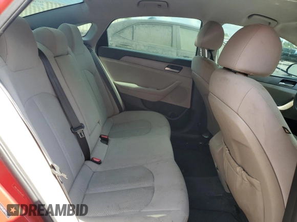 2018 Hyundai Sonata SE z VIN 5NPE24AF6JH611455, wystawiony jako Copart lot #55586265 z przebiegiem 122 448 mil mil oraz Szkoda całkowita • Salvage title. Historia ofert i sprzedaży dostępna na DreamBid. Obrazek 10.