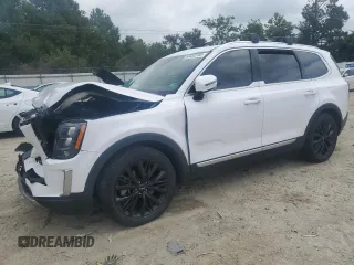 2022 Kia Telluride SX with VIN 5XYP54HC9NG271579, listed as a Copart auction lot 60352785 with 45,533 mi miles and Salvage title. Bid and sale history available at DreamBid. Image 1.