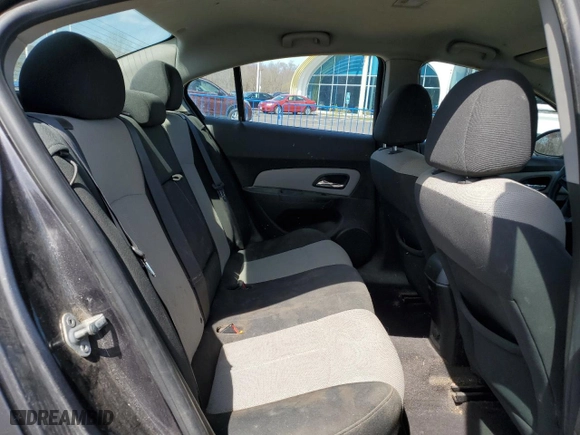 2011 Chevrolet Cruze LS with VIN 1G1PD5SH7B7167462, listed as a Copart auction lot 53734105 with 124,255 mi miles and Clean Title. Bid and sale history available at carsss.com. Image 10.