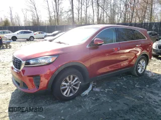 2020 Kia Sorento LX V6 with VIN 5XYPG4A55LG615430, listed as a Copart auction lot 84684434 with 89,096 mi miles and Salvage Title. Bid and sale history available at carsss.com. Image 1.