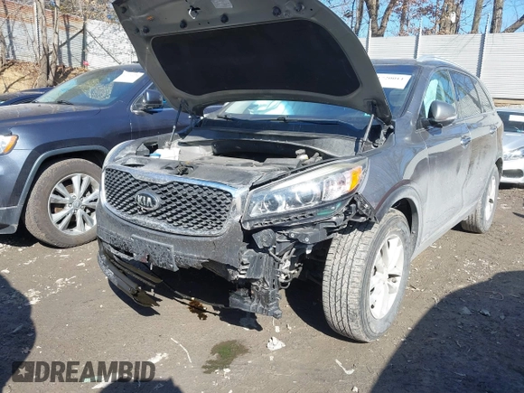 2016 Kia Sorento LX with VIN 5XYPGDA39GG061748, listed as a IAAI auction lot 41720011 with 124,084 mi miles. Bid and sale history available at carsss.com. Image 6.