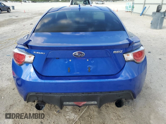 2016 Subaru BRZ Limited with VIN JF1ZCAC17G9602253, listed as a Copart auction lot 43747045 with 37,624 mi miles and Clean Title. Bid and sale history available at carsss.com. Image 6.