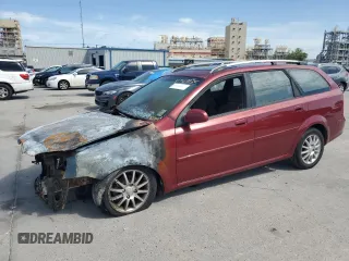 2005 Suzuki Forenza z VIN KL5JJ86Z25K090033, wystawiony jako Copart lot #57169135 z przebiegiem Nie podano mil oraz Szkoda całkowita • Salvage title. Historia ofert i sprzedaży dostępna na DreamBid. Obrazek 1.