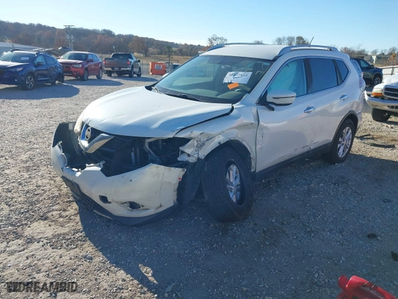 2016 Nissan Rogue S with VIN 5N1AT2MM5GC742032, listed as a IAAI auction lot 40977892 with 101,885 mi miles. Bid and sale history available at carsss.com. Image 2.