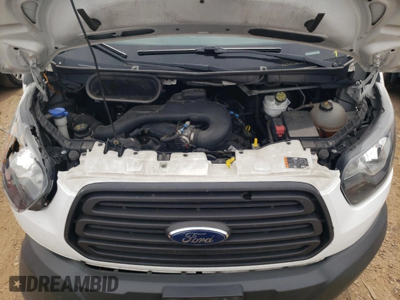 2017 Ford Transit with VIN 1FTYR1CM7HKA33798, listed as a Copart auction lot 56134213 with 144,954 mi miles and Salvage Title. Bid and sale history available at DreamBid. Image 12.