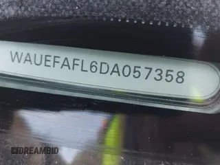 2013 Audi A4 Premium Plus z VIN WAUEFAFL6DA057358, wystawiony jako IAAI lot #40967023 z przebiegiem 154 509 mil mil oraz . Historia ofert i sprzedaży dostępna na DreamBid. Obrazek 9.