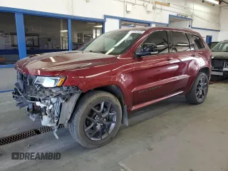 2019 Jeep Grand Cherokee Limited z VIN 1C4RJFBG0KC629941, wystawiony jako Copart lot #65447435 z przebiegiem 87 398 mil mil oraz Szkoda całkowita • Salvage title. Historia ofert i sprzedaży dostępna na DreamBid. Obrazek 1.
