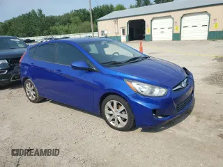 2012 Hyundai Accent SE with VIN KMHCU5AE0CU038264, listed as a Copart auction lot 48112185 with 0 mi miles and Non Repairable. Bid and sale history available at carsss.com. Image 4.