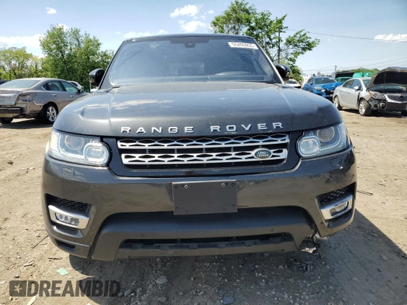 2016 Land Rover Range Rover Sport HSE with VIN SALWR2PF3GA110303, listed as a Copart auction lot 55265955 with 65,303 mi miles and Clean Title. Bid and sale history available at DreamBid. Image 5.