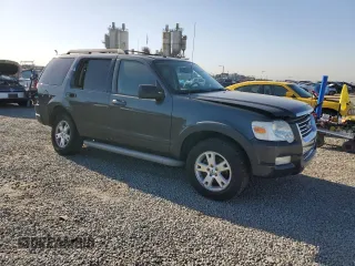 2010 Ford Explorer XLT with VIN 1FMEU6DEXAUA38036, listed as a Copart auction lot 49726875 with 184,056 mi miles and Salvage Title. Bid and sale history available at carsss.com. Image 4.
