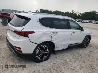 2020 Hyundai Santa Fe Limited with VIN 5NMS53AA0LH239118, listed as a Copart auction lot 71769394 with 37,626 mi miles and Non Repairable. Bid and sale history available at DreamBid. Image 3.