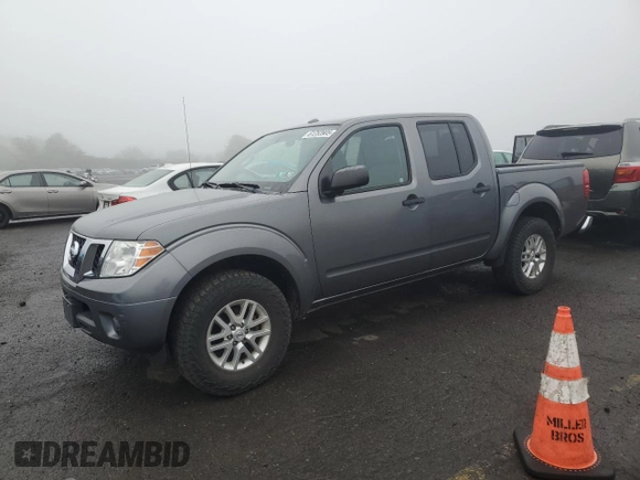 2017 Nissan Frontier SV with VIN 1N6AD0EV7HN723725, listed as a Copart auction lot 61253905 with 58,163 mi miles and Salvage title. Bid and sale history available at DreamBid. Image 1.