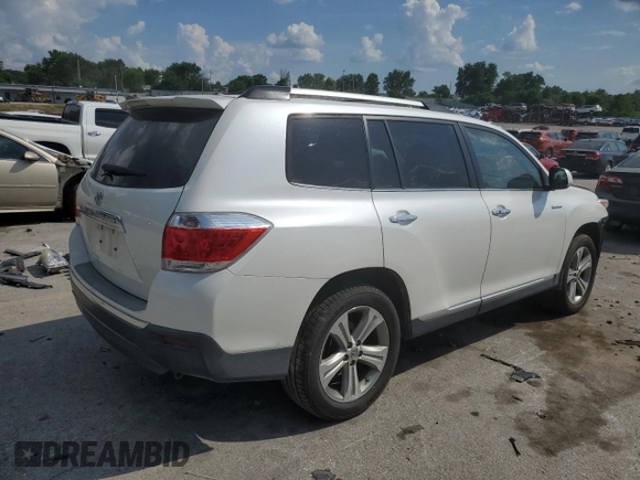 2011 Toyota Highlander Limited z VIN 5TDYK3EH8BS043868, wystawiony jako Copart lot #62300455 z przebiegiem Nie podano mil oraz Szkoda całkowita • Salvage title. Historia ofert i sprzedaży dostępna na DreamBid. Obrazek 3.
