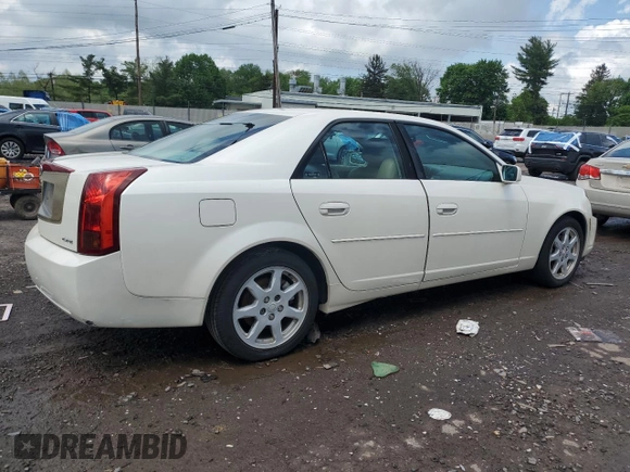2003 Cadillac CTS with VIN 1G6DM57N130109661, listed as a Copart auction lot 55705385 with Not Provided miles and Salvage Title. Bid and sale history available at DreamBid. Image 3.