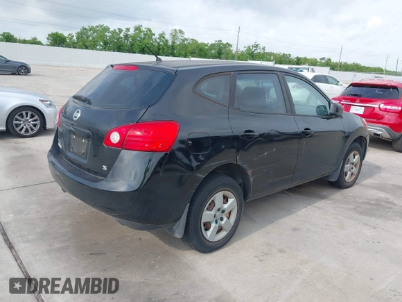 2009 Nissan Rogue SL with VIN JN8AS58TX9W320922, listed as a IAAI auction lot 42142354 with 183,203 mi miles and . Bid and sale history available at DreamBid. Image 4.