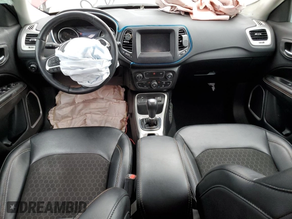 2021 Jeep Compass Altitude with VIN 3C4NJCBB1MT556460, listed as a Copart auction lot 84260314 with 31,531 mi miles and Salvage Title. Bid and sale history available at carsss.com. Image 8.