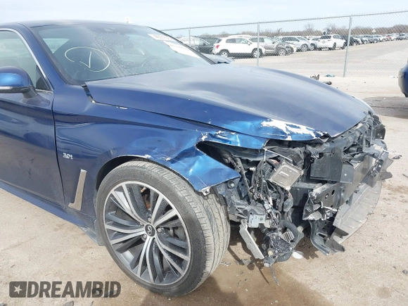 2020 Infiniti Q60 Luxe z VIN JN1EV7EK3LM340091, wystawiony jako IAAI lot #41759759 z przebiegiem 98 586 mil mil oraz . Historia ofert i sprzedaży dostępna na DreamBid. Obrazek 6.