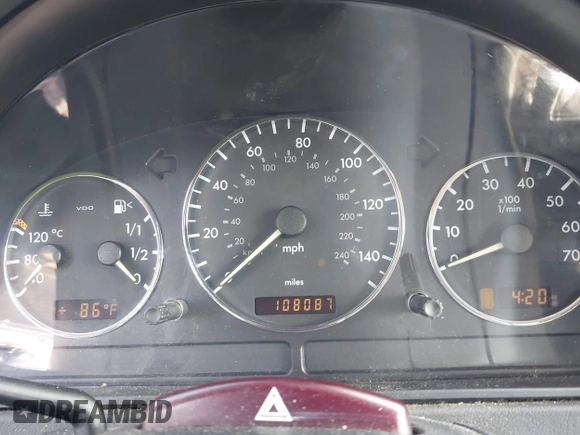 2003 Mercedes-Benz M 350 with VIN 4JGAB57EX3A406603, listed as a IAAI auction lot 42117106 with 108,087 mi miles and . Bid and sale history available at DreamBid. Image 7.
