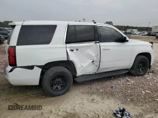 2020 Chevrolet Tahoe Commercial with VIN 1GNLCDEC8LR279090, listed as a Copart auction lot 46990355 with 52,118 mi miles and Salvage title. Bid and sale history available at DreamBid. Image 3.