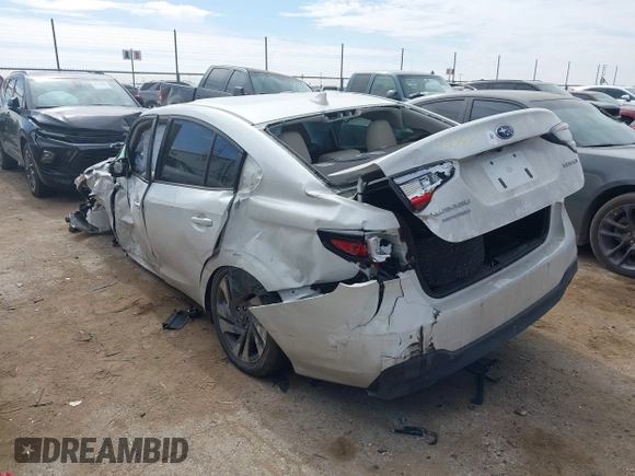 2024 Subaru Legacy Limited z VIN 4S3BWAN63R3021558, wystawiony jako IAAI lot #41601438 z przebiegiem Nie podano mil oraz . Historia ofert i sprzedaży dostępna na DreamBid. Obrazek 3.