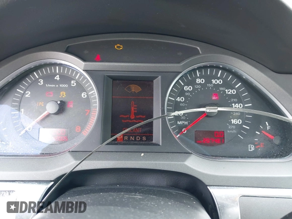 2006 Audi A6 with VIN WAUDG74F36N057404, listed as a IAAI auction lot 41611377 with 207,481 mi miles. Bid and sale history available at carsss.com. Image 7.