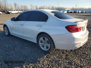 2017 BMW 3 Series 330i with VIN WBA8B9C57HK675589, listed as a Copart auction lot 43075315 with 89,016 mi miles and Salvage Title. Bid and sale history available at carsss.com. Image 2.