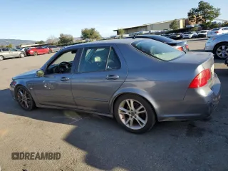 2007 Saab 9-5 Aero with VIN YS3EH49G373504310, listed as a Copart auction lot 44710885 with 151,429 mi miles and Salvage Title. Bid and sale history available at carsss.com. Image 2.