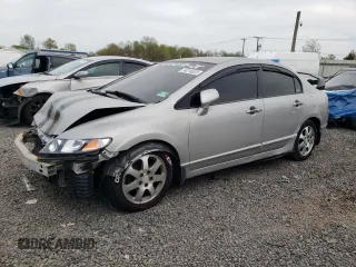 2006 Honda Civic LX z VIN 2HGFA16506H501377, wystawiony jako Copart lot #54218525 z przebiegiem 163 250 mil mil oraz Szkoda całkowita • Salvage title. Historia ofert i sprzedaży dostępna na DreamBid. Obrazek 1.