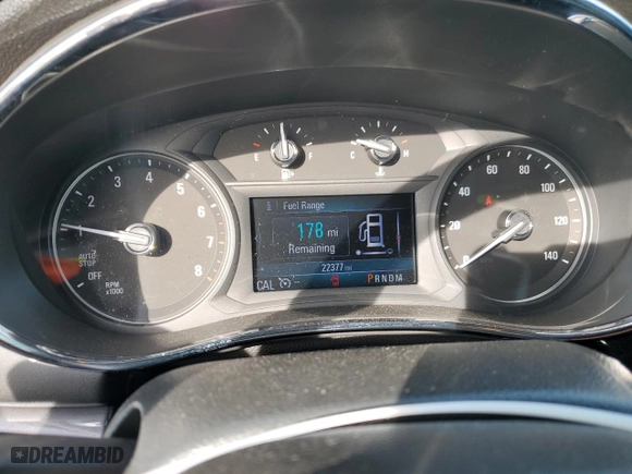 2019 Buick Encore Essence with VIN KL4CJGSM7KB928909, listed as a Copart auction lot 51612395 with 22,377 mi miles and Salvage Title. Bid and sale history available at carsss.com. Image 9.