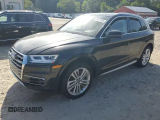 2018 Audi Q5 Prestige with VIN WA1CNAFY1J2140544, listed as a Copart auction lot 59317125 with 52,598 mi miles and Salvage title. Bid and sale history available at DreamBid. Image 1.