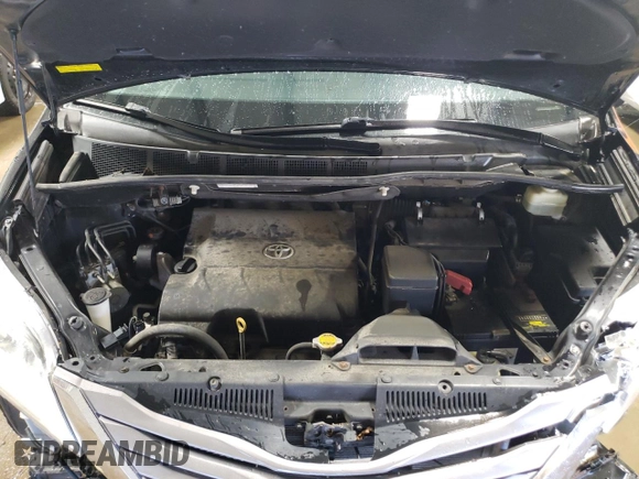 2016 Toyota Sienna XLE with VIN 5TDYK3DC6GS761982, listed as a Copart auction lot 50348425 with 78,532 mi miles and Salvage Title. Bid and sale history available at carsss.com. Image 12.