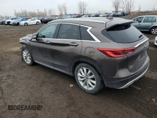 2019 Infiniti QX50 Pure with VIN 3PCAJ5M37KF108445, listed as a Copart auction lot 82199064 with 133,707 mi miles and Salvage title. Bid and sale history available at DreamBid. Image 2.