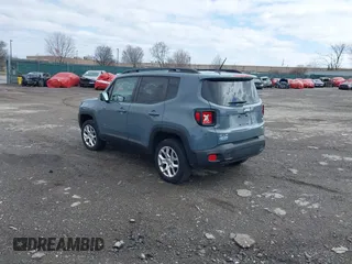 2017 Jeep Renegade Latitude with VIN ZACCJBBB1HPF58787, listed as a IAAI auction lot 41741197 with 93,678 mi miles. Bid and sale history available at carsss.com. Image 3.